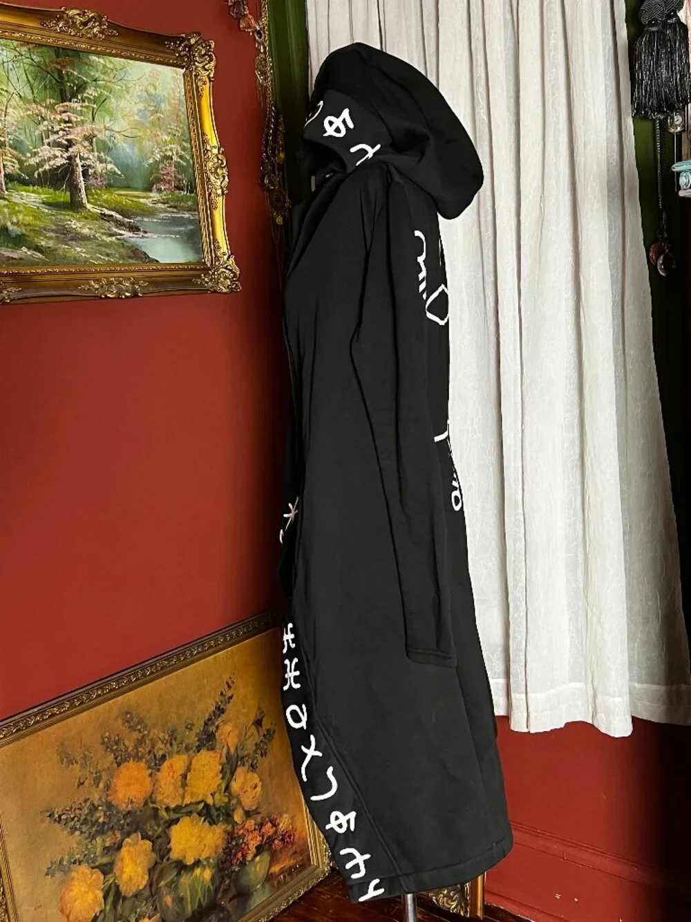 Runic Robe Hoodie Jacket - Picture 4 of 16